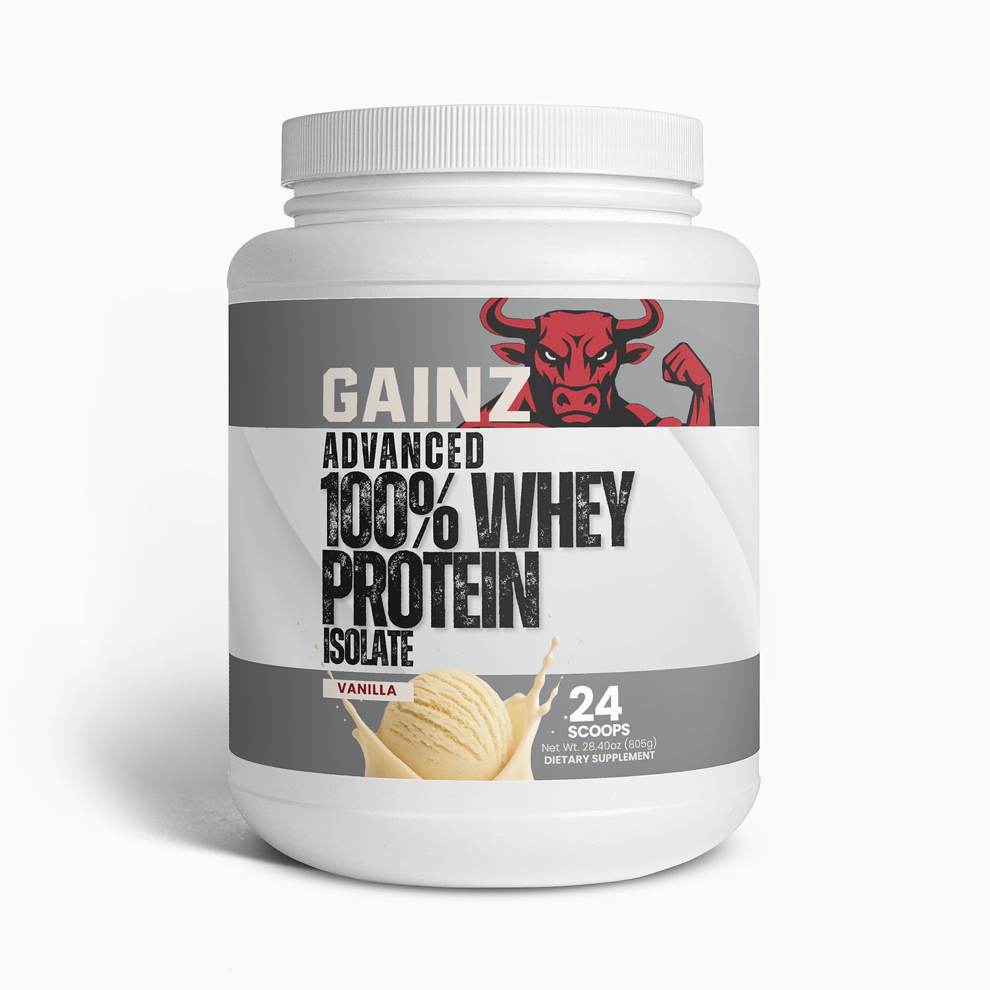 Advanced 100% Whey Protein Isolate (Vanilla)