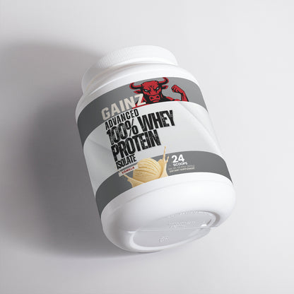 Advanced 100% Whey Protein Isolate (Vanilla)