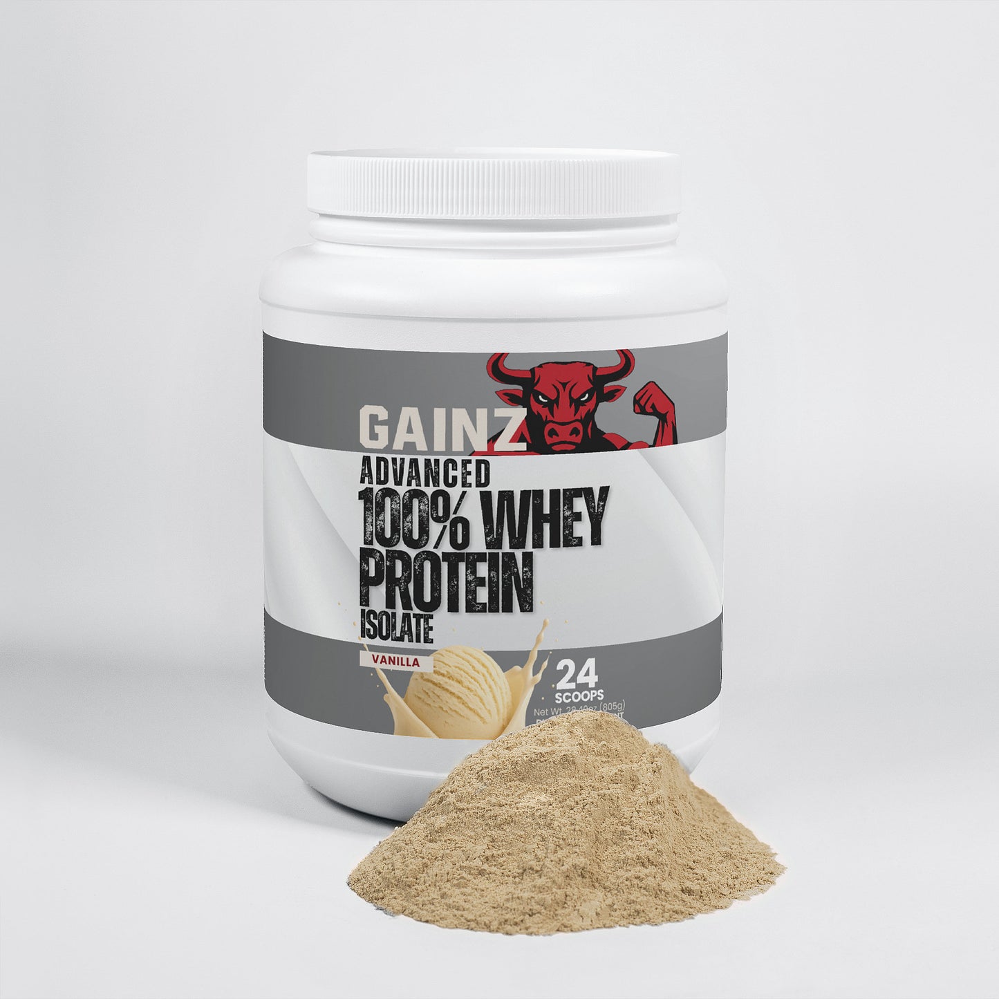 Advanced 100% Whey Protein Isolate (Vanilla)