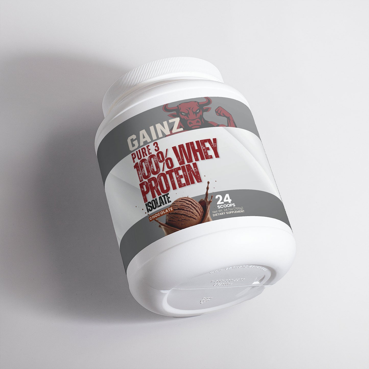 Pure3 100% Whey Protein Isolate (Chocolate)