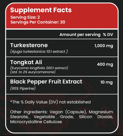Gainz Turkesterone + Tongkat Ali