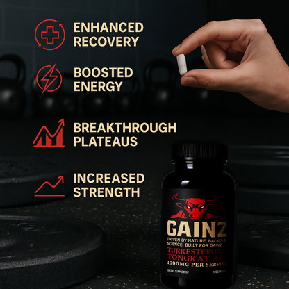 Gainz Turkesterone + Tongkat Ali